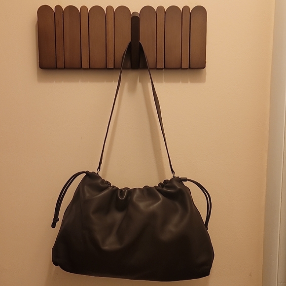 COS Cavatelli Clutch Bag In Brown - Picture 3 of 14